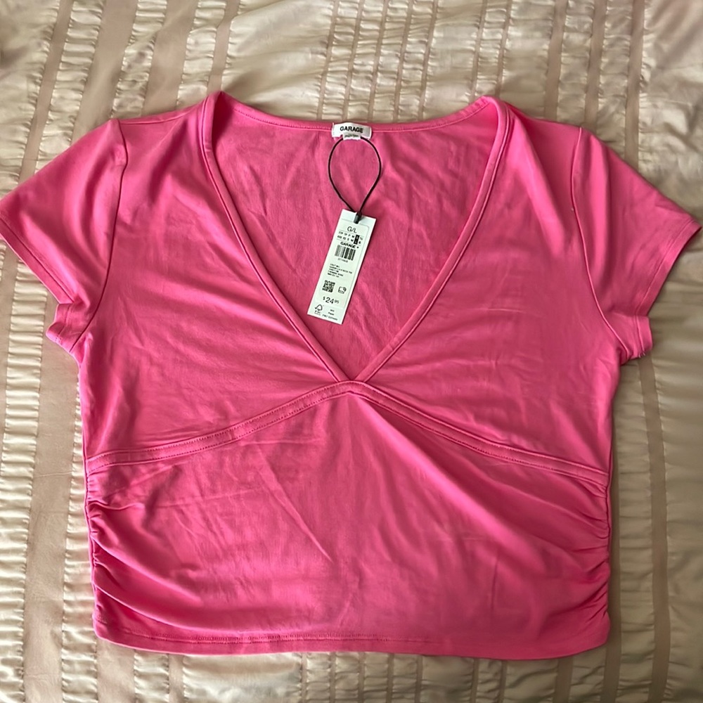 Garage Gabriella V Neck Tee